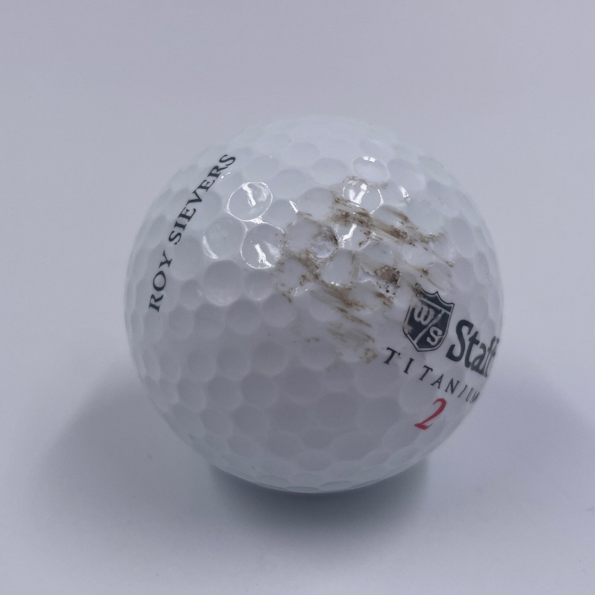 Roy Sievers Vintage Wilson Staff Titanium 2 Golf Ball MLB All Star