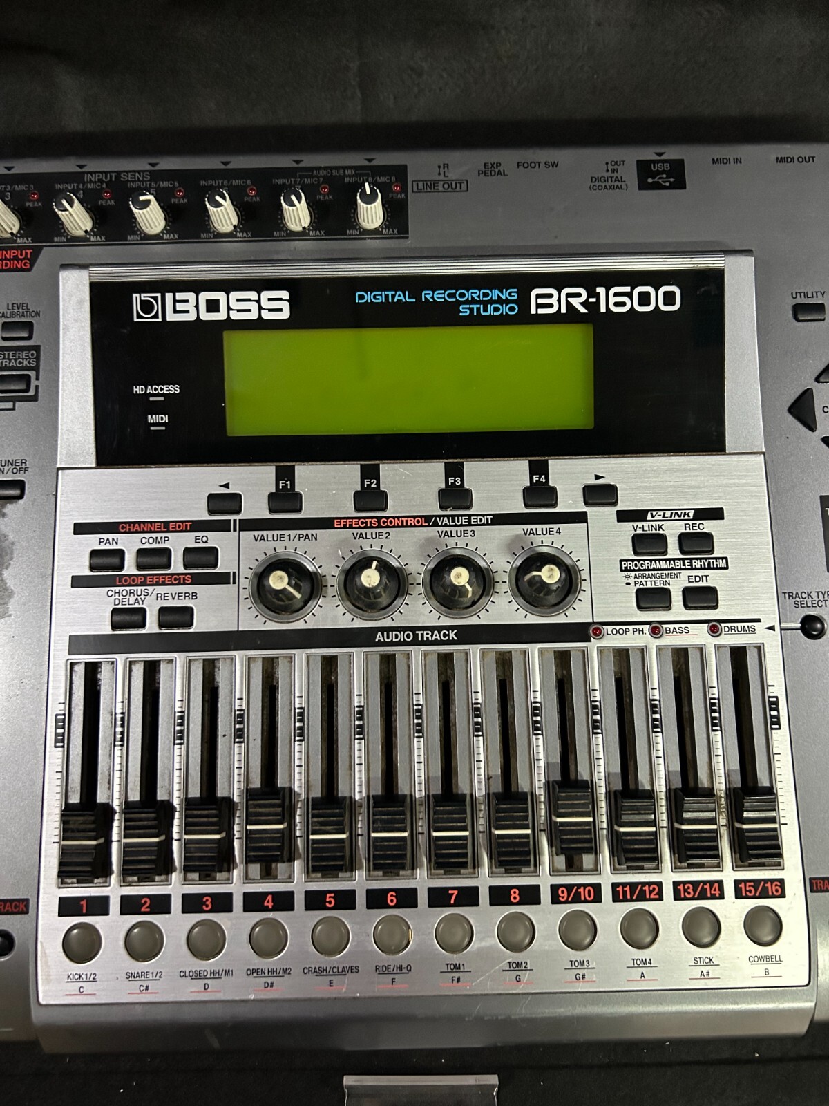 BOSS BR1600CD Digital Record Studio Multi Track Recorder No.BU87279