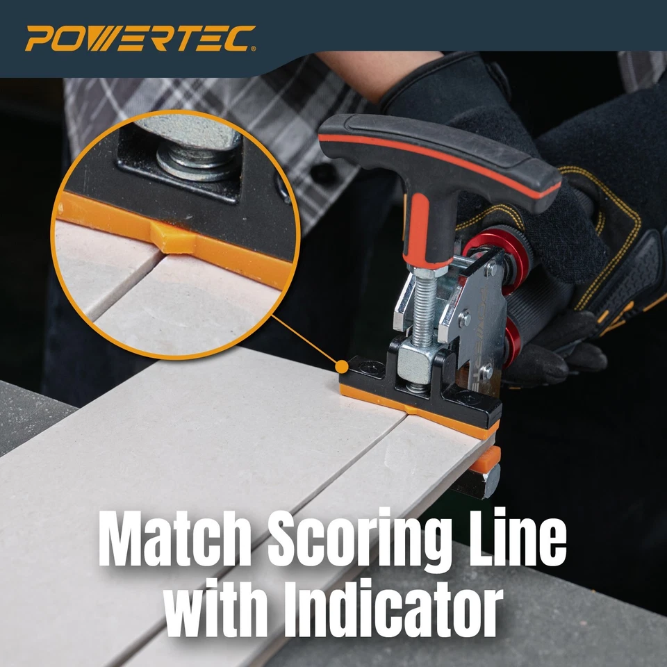 Rompe azulejos de gran formato POWERTEC PRO - 1-1/2" garganta, rompe azulejos hasta 9/16" Foto 4 de 4