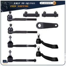 2WD Front Tie Rod Idler Pitman Arm Kit For Chevy Express Savana 1500 2500 3500