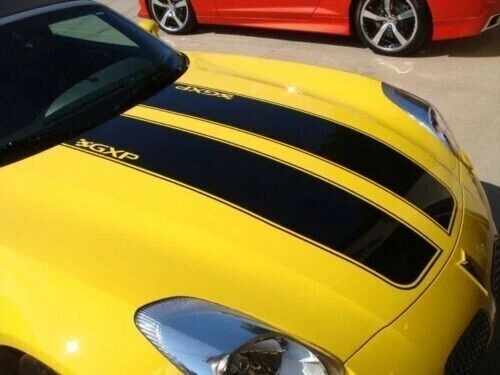 Pontiac Solstice/Saturn Sky Rally 2006-2010 calcomanía a rayas etiqueta insignia Foto 2 de 4