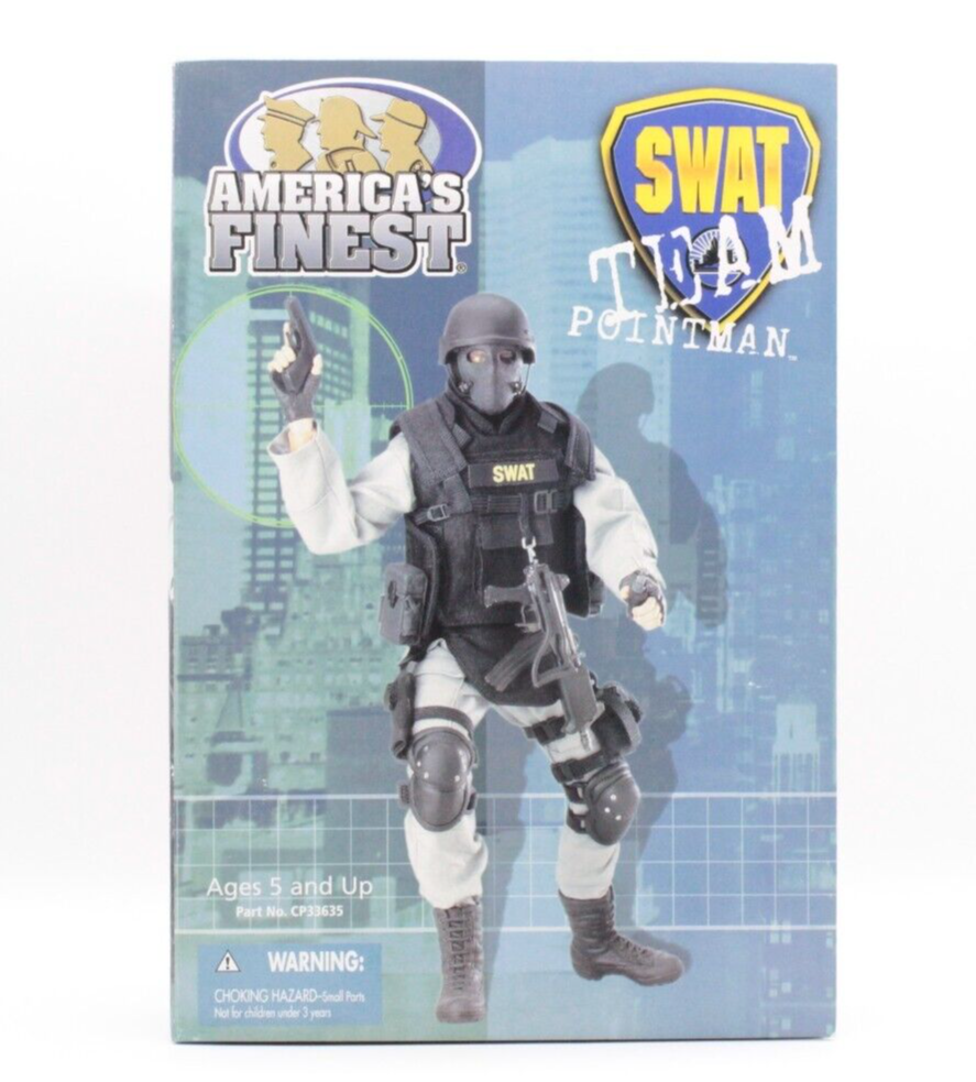 America's Finest SWAT Team Pointman 12" Action Figure Police GI Joe 1:6  Scale 638748336350 | eBay