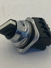 SIEMENS 52SA2CCBA1 SELECTOR SWITCH 3-POS SHORT LEVER 1NO-1NC SPR RET FROM RGT