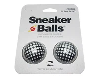 Sneaker Balls 2 Pack Black White Shoe Deodorizer Freshener Sealed