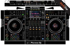 PIONEER XDJ-XZ Black Color Protective Decal StyleFlip Skins
