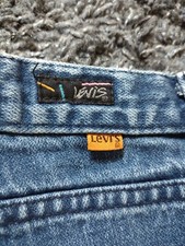 Vintage Levi's Orange Tab Jeans, Juniors Size 10, Please Read