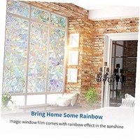 3d Static Privacy Door Window Film Stain Glass Anti Uv Home Office Decor 24x157 3d Static Privacy Door Window Film Stain Glass Anti Uv Home Office Decor 24x157