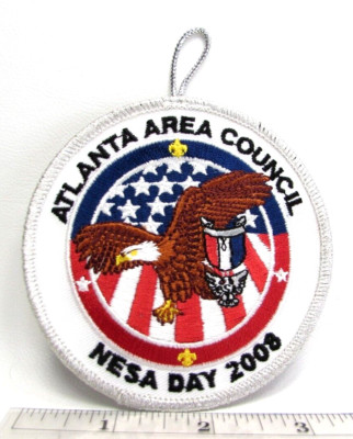 Vintage 2008 Atlanta GA Area Council NESA Day Patch Boy Scouts of America BSA A