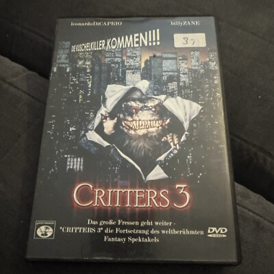 Critters 3 - DVD - mit Leonardo di Caprio + Billy Zane - NEUWERTIGER ZUSTAND