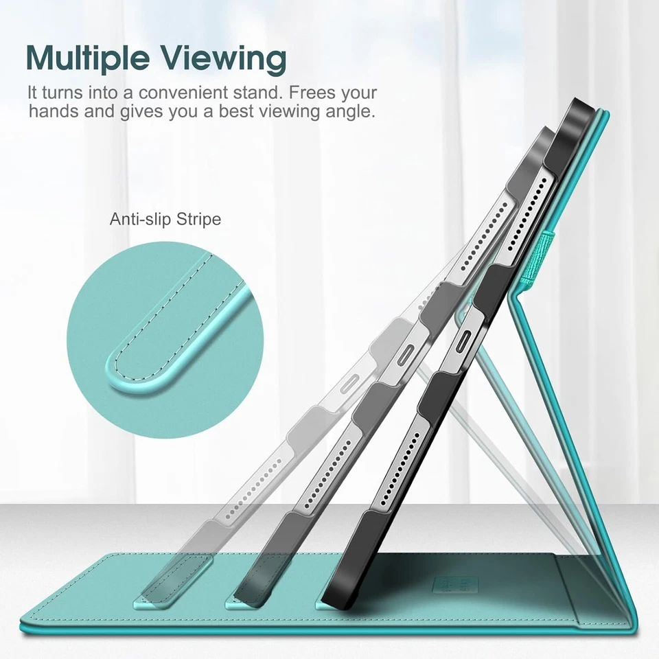 Case for iPad 10th Generation 10.9 Inch (2022) Protective Stand Cover w Pocket - Image 4 of 4