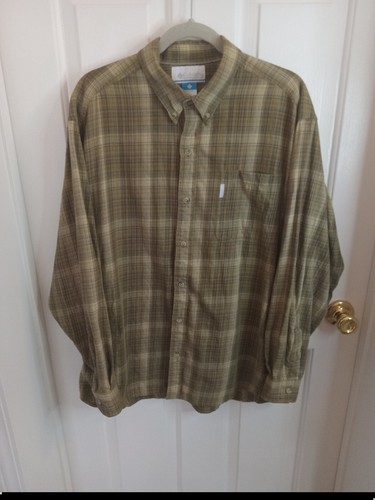 Columbia Sportswear Long Sleeve Button-Down Flannel Shirt XLarge - Picture 15 of 17