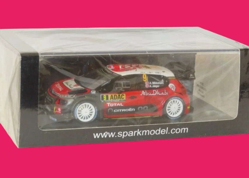 1/43 Spark Citroen C3 WRC Total-Abu Dhabi ADAC Rally Germania 2017#9 A.Mikkelsen - Immagine 2 di 2