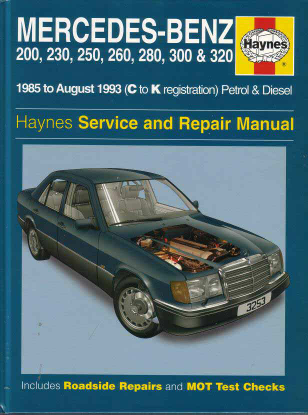 Mercedes 124 Haynes Shop Manual Service Repair Manual 300E 300TE