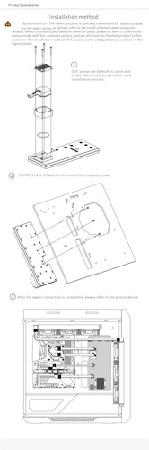 Bykski Acrylic Distro Plate For ASUS ROG Strix Helio Computer Case - Photo 16/19