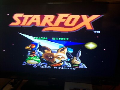 Star Fox (Super Nintendo, 1992) SNES Authentic Cartridge Only