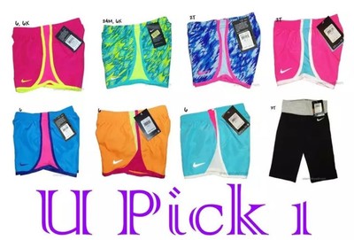 Nike Athletic Shorts Girls Little Sports Active Short Pants Summer Cheer Cute Ebay