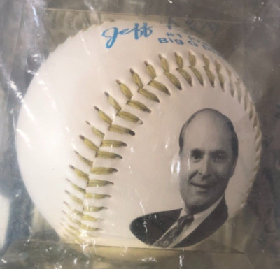 General Mills Souvenir Baseball Jeff Rotsch #1 President Big G Division Fotoball