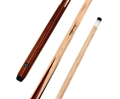 2x Billard Pool Cue Kö Queue Ahorn Excalibur 123 cm einteilig Kinderqueue 12 mm