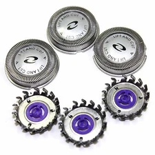 3x Replacement Shaver Heads Cutter for Philips Norelco HQ56 HQ55 HQ4 HQ3 Razor