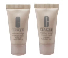 Lot of 2 New Clinique Moisture Surge Overnight Mask 1 oz (30 ml) each 2oz total