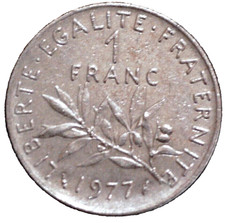 Frankreich Franc 1977 KM# 925,1