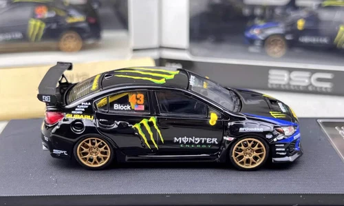GB BSC 1:64 Impreza STI WRC06 Ken Block Sportfigur Modell Druckguss Sammeln Auto - Bild 19 von 23