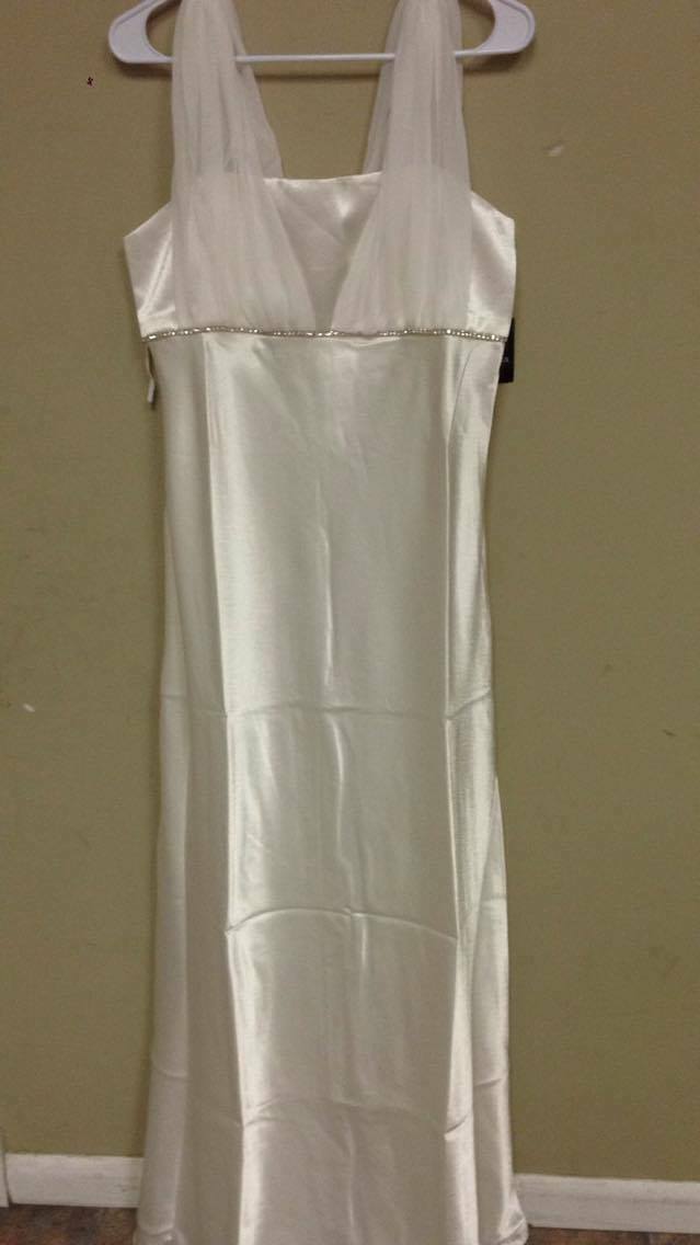 Pacific Plex Satin Holiday Bridesmaids Formal Gown, Ivory, XL | eBay Pacific Plex Satin Holiday Bridesmaids Formal Gown, Ivory, XL | eBay