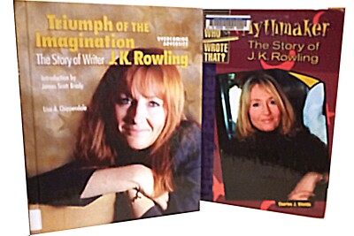 Lot of 2 J.K.Rowling Used books: The Story , The Triumph of The Imagination