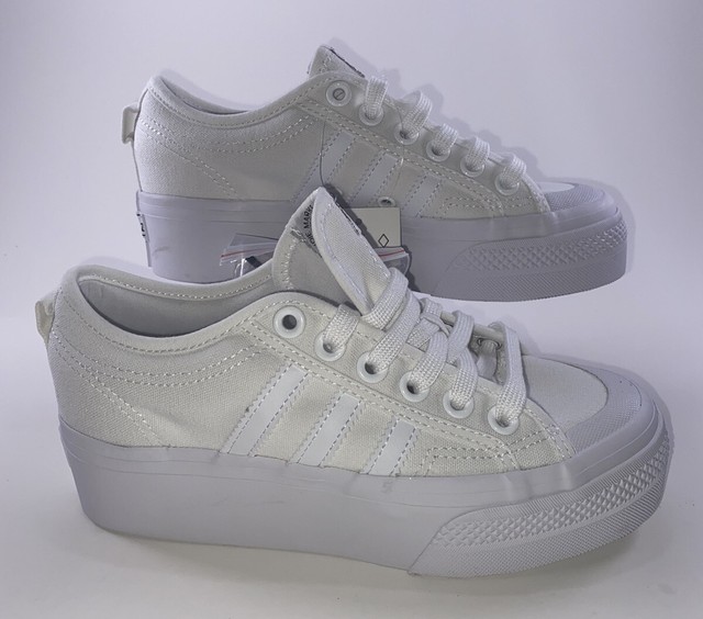 Footwear adidas - Nizza Platform W FV5322 Ftwwht/Ftwwht/Ftwwht - Sneakers -  Low shoes - Women's shoes | efootwear.eu