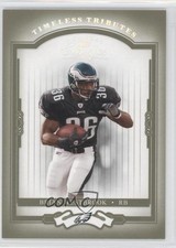 2004 Donruss Classics Timeless Tributes Green 34/50 Brian Westbrook #73 9ap