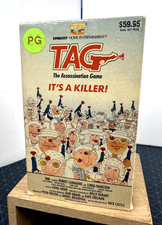 Tag: The Assassination Game Betamax / Beta Tape, 1985 Linda Hamilton, NOT VHS