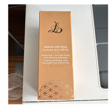 Sunscreen Serum SPF 50, Fragrance-Free Parabe...
