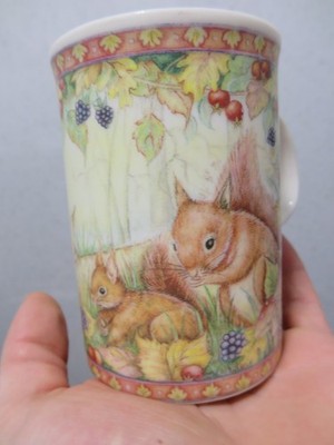 1993 Royal Doulton Expressions Bone China Tasse ''Woodland Friends'' von Jane Jones