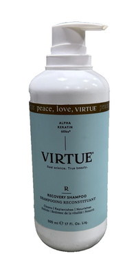 Virtue Recovery Shampoo Cleans Replenishes and Nourishes ~ 500 ml / 17 oz ~