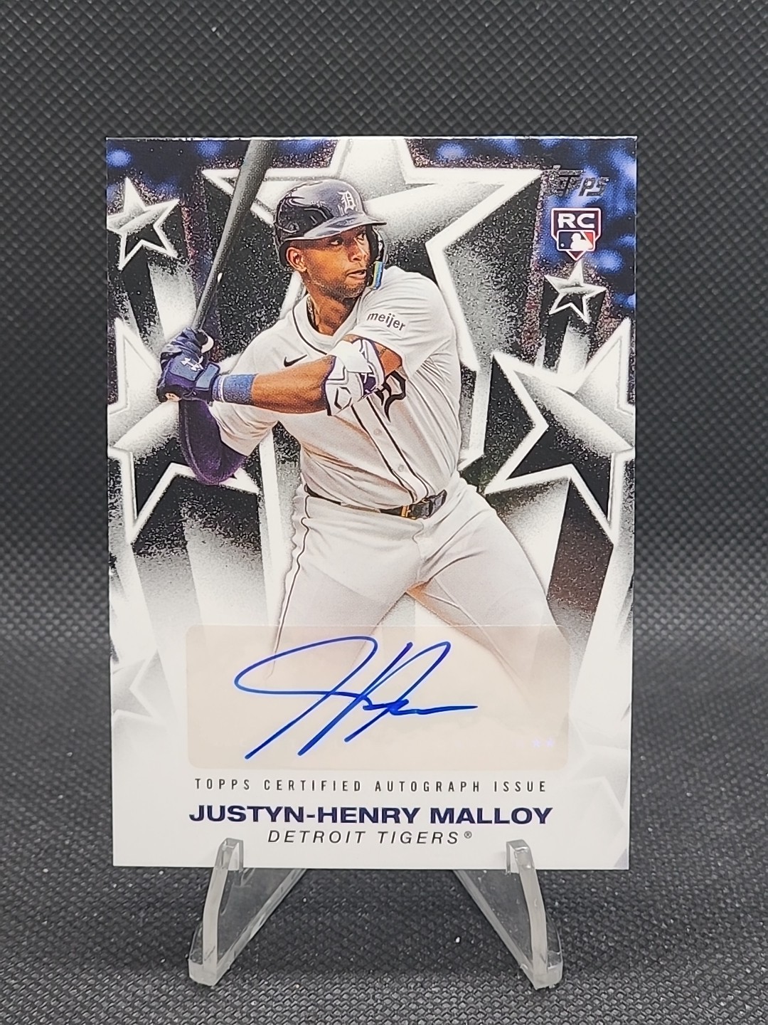 2025 Topps Series 1 Baseball Stars Autographs Justyn-Henry Malloy #BSA-JHM