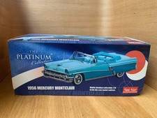 1:18 DieCast, Mercury Montclair Convertible 1958, By SunStar,Two Tone Blue, Mint