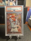 ⚾️2022 Topps Finest - Mike Trout #27 Rose Gold Mini Diamond Refractor✨ /50 PSA 9
