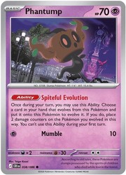 Phantump 038/086 Chaos Rising Common