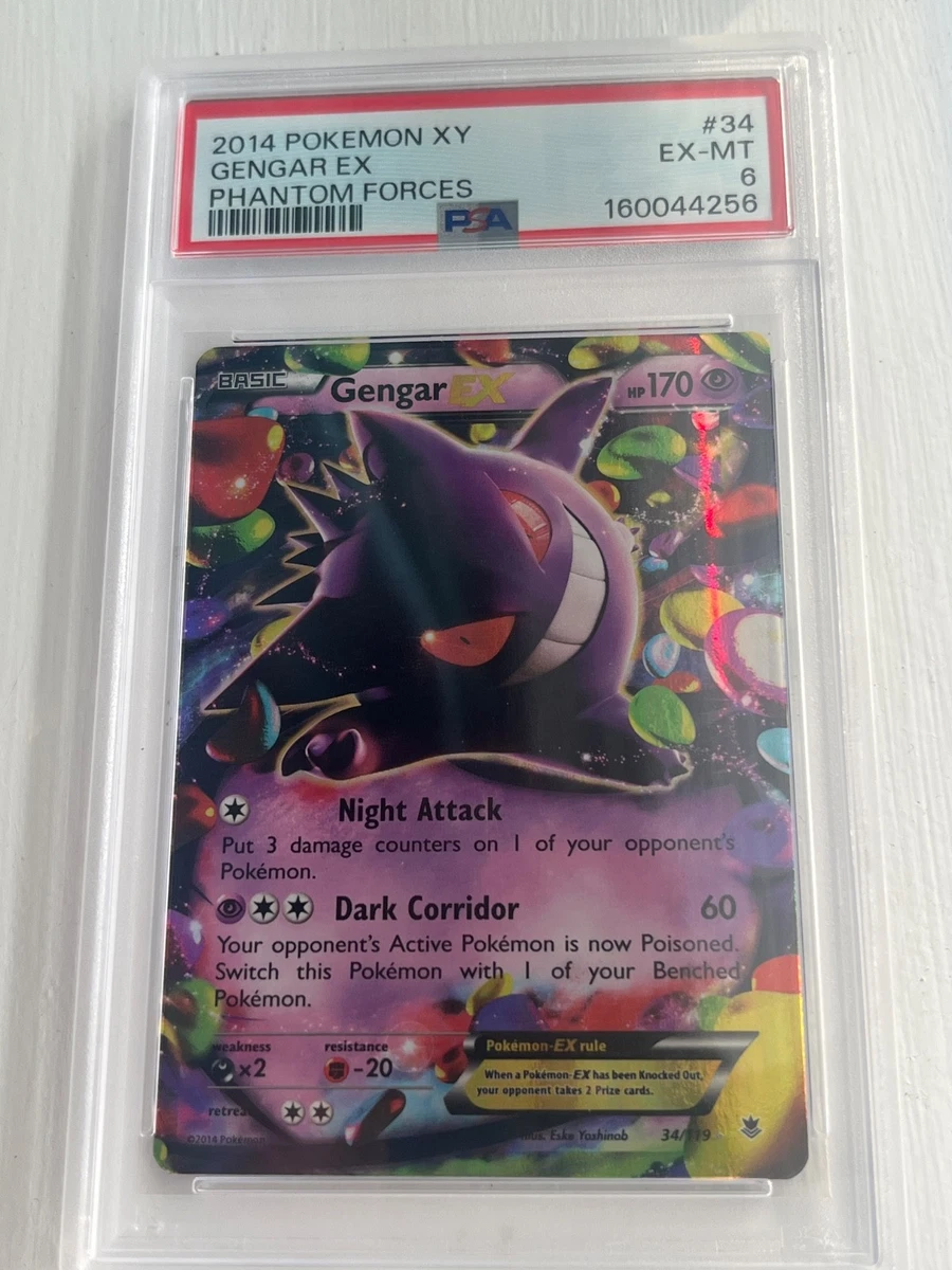 Pokemon Card Gengar Ex | eBay