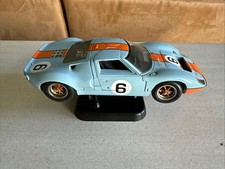 FORD GT40 # 6 LE MANS 1969 GULF 1/18 JOUEF EVOLUTION 3008 - WITH STAND