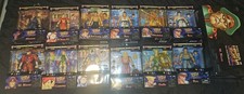Jada Toys Street Fighter II Lot of 13 Action Figures Ryu, Chun-Li, Fei Long, Etc