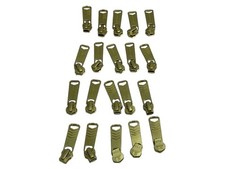 Carhartt YKK Brass Replacement Zipper Pulls Pack Of 20 Size 5