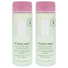 Clinique All About Clean Liquid Facial Soap Oily Skin Formula by Clinique for...