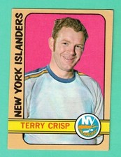 (1) TERRY CRISP 1972-73 TOPPS # 103 ISLANDERS 2ND YEAR VG CARD (M0442)