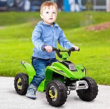 Kids Electric Ride On Quad Bike 6V Car Big Wheels Childrens Toddler Vehicle