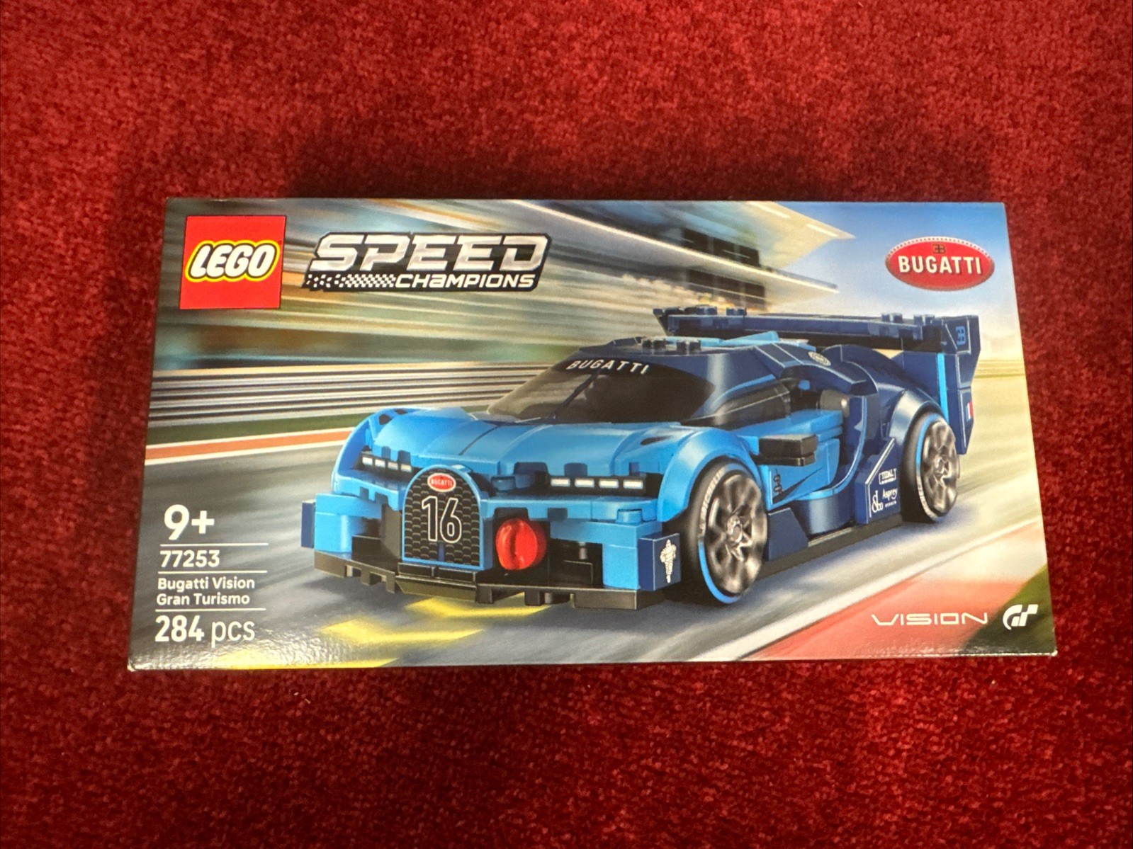 LEGO Speed Champions: Bugatti Vision 284pcs (77253)9+ New&sealed