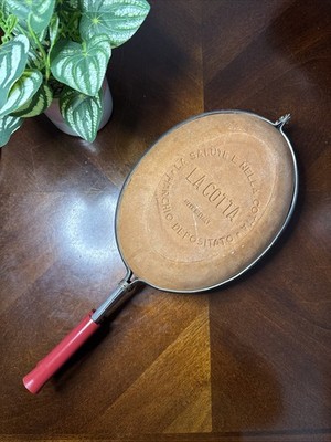 Vintage La Cotta Bisquera Earthenware Stovetop Cooker Made In Italy