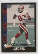 1993 Pacific Pacific Picks The Pros Jerry Rice #1 HOF 17y3