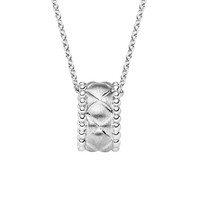 Viventy Halskette Mit AnhäNger Rautenmuster Sterling-Silber 787192