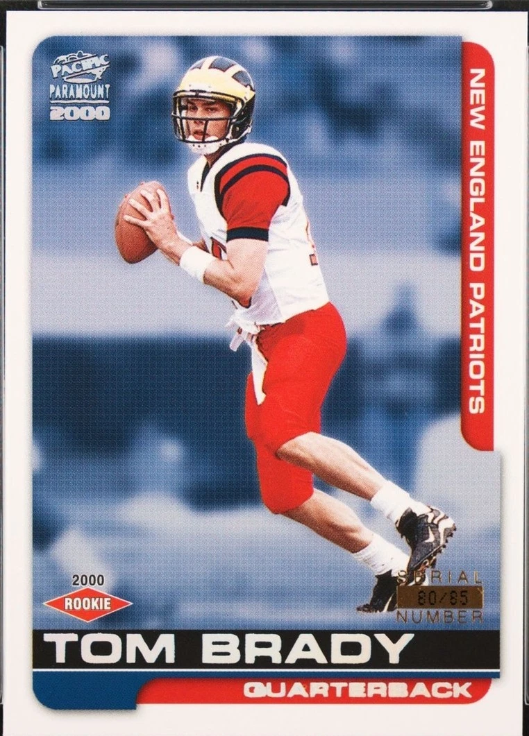 2000 Pacific Paramount Tom Brady #138 for sale | eBay